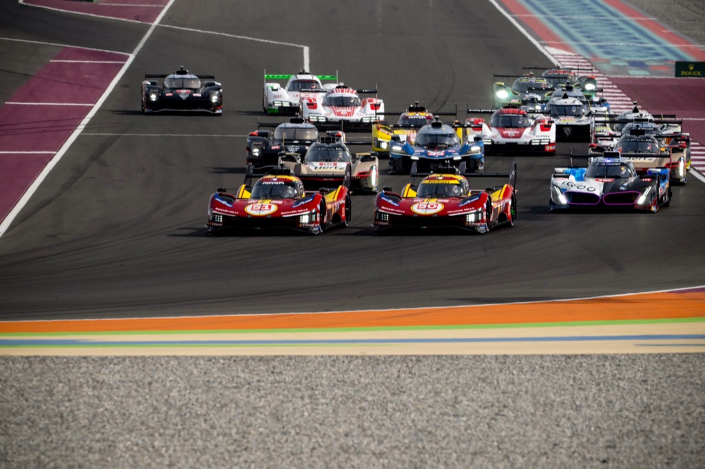 Dansk triumf i Qatar: Nicklas Nielsen sejrede i VM-premiere.
(Foto: Ferrari Media)